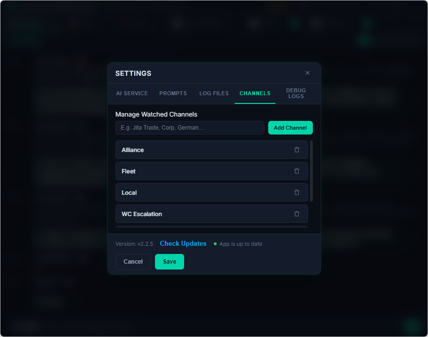 Channel Management